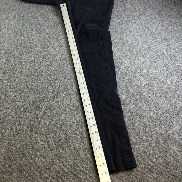 Banana Republic Chino Pants Mens 30x33 Blue Mason Stretch Flex Tapered Slim - Picture 7 of 11